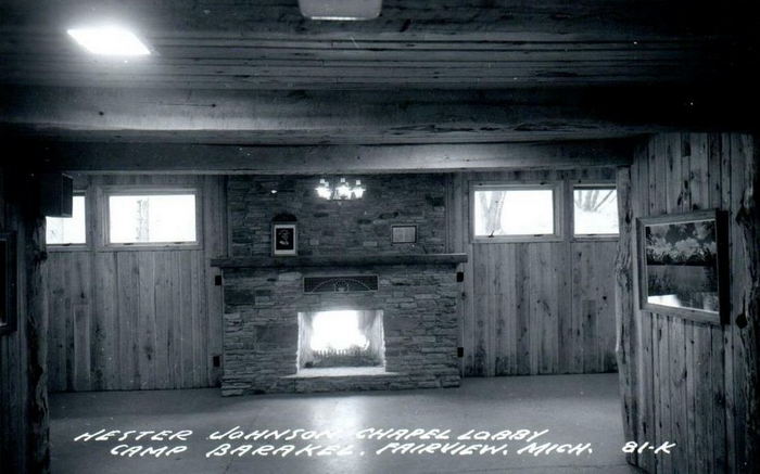 Camp Barakel - Vintage Postcard (newer photo)